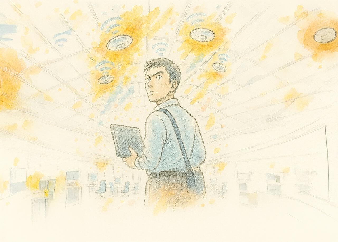 無線LAN電波調査サービス（Wi-Fiサイトサーベイ）を開始